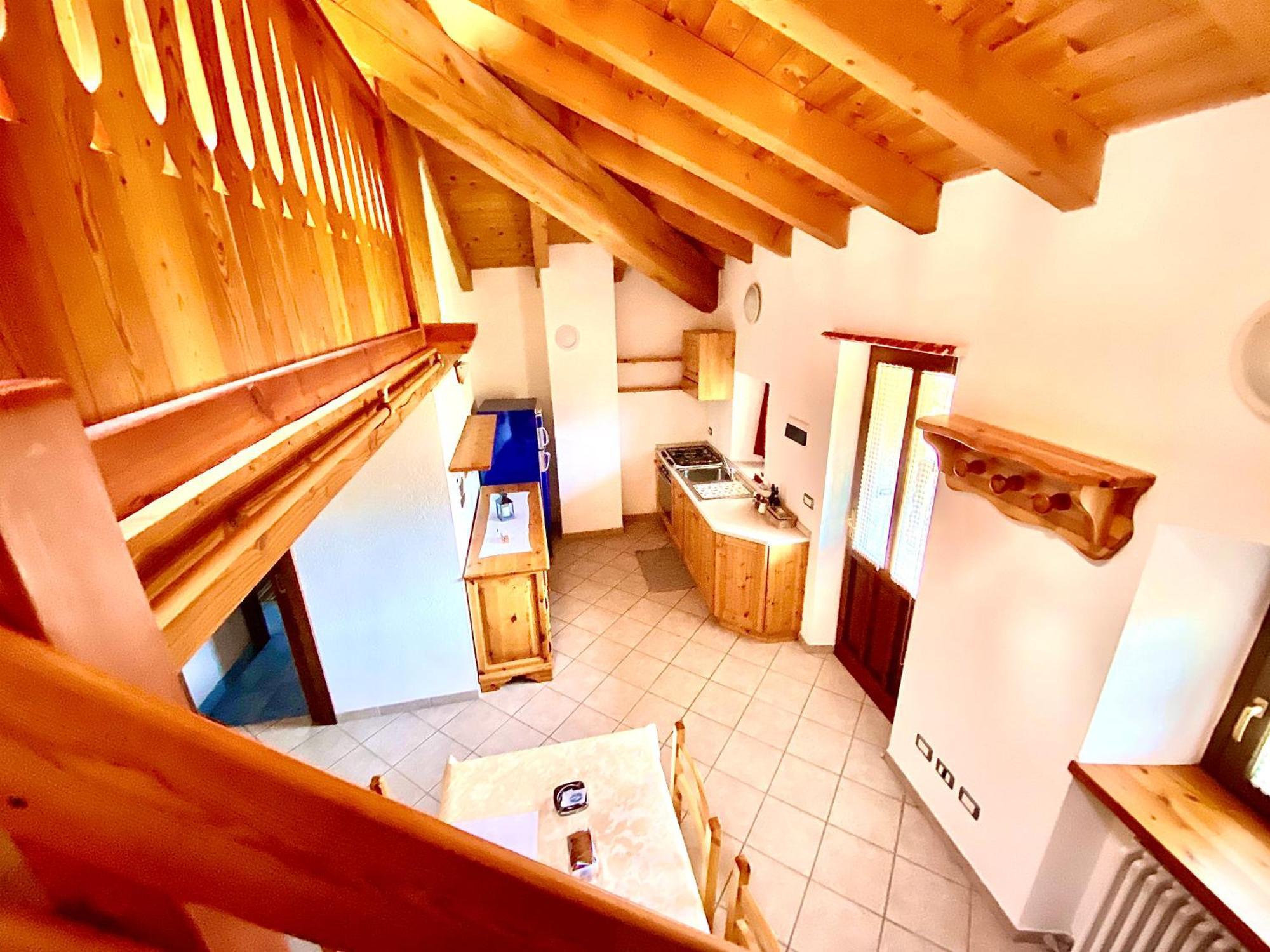 Appartamento Attico panoramico con soppalco Gignod Esterno foto